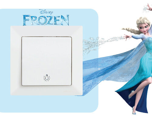 Frozen 4 stiker oko prekidaca